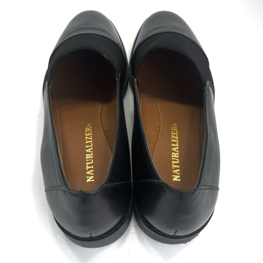 📌SOLD📌 NATURALIZER DUAL ACTION FOAM BLACK LEATHER LOAFERS🆕 - Picture 9 of 14